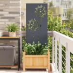 vidaXL Ecran de intimitate pentru gradina Antracit 50 x 140 cm GartenMobel Dekor (876282)