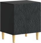 vidaXL Noptiera Negru 43 x 34, 5 x 50 cm Lemn prelucrat GartenMobel Dekor (895027)
