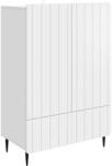 vidaXL Bufet cu sertar Alb 66 x 34, 5 x 97 cm Lemn prelucrat GartenMobel Dekor (894435) Comoda