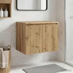vidaXL Dulap Bathroom Montat pe Perete Stejar Artizanal GartenMobel Dekor (890481)