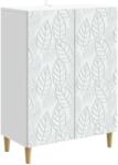 vidaXL Bufet Alb 66 x 34, 5 x 90 cm Lemn prelucrat GartenMobel Dekor (895045) Comoda