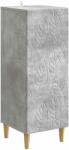 vidaXL Bufet Gri Beton 33 x 34, 5 x 90 cm Lemn prelucrat GartenMobel Dekor (895058) Comoda