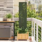 vidaXL Ecran de intimitate pentru gradina Olivengrønn 32 x 140 cm GartenMobel Dekor (876213)