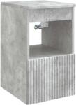 vidaXL Dulap de Baie Gri Beton 30 x 35 x 50 cm Lemn prelucrat GartenMobel Dekor (890485)