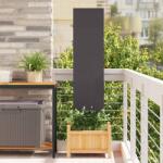vidaXL Ecran de intimitate pentru gradina Traforaj Negru 32 x 140 cm GartenMobel Dekor (876217)