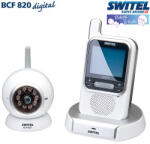 Switel Videointerfon pentru bebelusi Switel BCF820 cu ecran color 2, 4 inch (switel BCF820) Aparat supraveghere bebelus