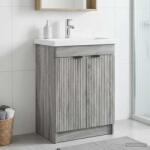 vidaXL Dulap de baie sub chiuveta Sonoma gri 78, 5 x 37, 5 x 81 cm GartenMobel Dekor (890110)
