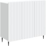 vidaXL Bufet Alb 89 x 34, 5 x 82 cm Lemn prelucrat GartenMobel Dekor (894415) Comoda