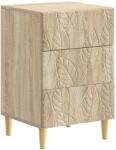 vidaXL Noptiera Stejar Sonoma 43 x 39, 5 x 66, 5 cm Lemn prelucrat GartenMobel Dekor (895017)