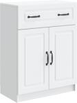 vidaXL Bufet cu sertar Alb 66 x 34, 5 x 87 cm Lemn prelucrat GartenMobel Dekor (895785) Comoda