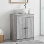 vidaXL Dulap de Baie Sonoma gri 54 x 41 x 70 cm Lemn prelucrat GartenMobel Dekor (890127)