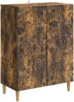 vidaXL Bufet Stejar fumuriu 66 x 34, 5 x 90 cm Lemn prelucrat GartenMobel Dekor (895050) Comoda