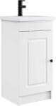 vidaXL Mobila de baie cu chiuveta Alb 42 x 40 x 84, 5 cm Lemn prelucrat GartenMobel Dekor (889994)