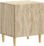 vidaXL Noptiera Stejar Sonoma 43 x 34, 5 x 50 cm Lemn prelucrat GartenMobel Dekor (895029)