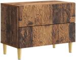 vidaXL Noptiera Lemn vechi 62 x 34, 5 x 48 cm Lemn prelucrat GartenMobel Dekor (895013)