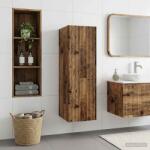vidaXL Dulap Bathroom Montat pe Perete Lemn vechi 33 x 34, 5 x 100 cm GartenMobel Dekor (890530)