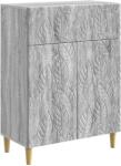 vidaXL Bufet Sonoma gri 66 x 34, 5 x 90 cm Lemn prelucrat GartenMobel Dekor (895101) Comoda