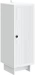 vidaXL Bufet Alb 33 x 34, 5 x 90 cm Lemn prelucrat GartenMobel Dekor (893905) Comoda