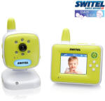 Switel Videointerfon pentru bebelusi Switel BCF817 cu ecran color 2, 4 inch (switel BCF817) Aparat supraveghere bebelus