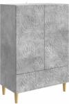 vidaXL Bufet Gri Beton 66 x 34, 5 x 95 cm Lemn prelucrat GartenMobel Dekor (895128) Comoda