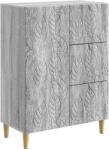 vidaXL Bufet Sonoma gri 66 x 34, 5 x 90 cm Lemn prelucrat GartenMobel Dekor (895091) Comoda
