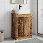 vidaXL Mobila de baie cu chiuveta Lemn vechi 54 x 35 x 83 cm GartenMobel Dekor (890166)