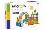 Bufnitel Joc de constructie magnetic educativ cu 48 piese, 5.5 cm (CH1298)