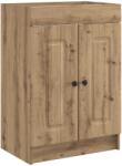 vidaXL Dulap de baie sub chiuveta Stejar Artizanal 56 x 37, 5 x 81 cm GartenMobel Dekor (890013)