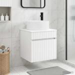 vidaXL Chiuveta de baie suspendata Alb 49 x 44, 5 x 65, 5 cm GartenMobel Dekor (890622)