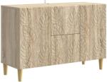 vidaXL Bufet Stejar Sonoma 89 x 34, 5 x 60 cm Lemn prelucrat GartenMobel Dekor (895117) Comoda