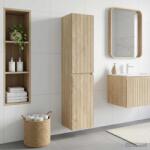vidaXL Dulap Bathroom Montat pe Perete Stejar Sonoma GartenMobel Dekor (890514)