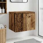 vidaXL Dulap Bathroom Montat pe Perete Lemn vechi 62, 5 x 44, 5 x 50 cm GartenMobel Dekor (890480)