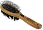 Bamboo Groom kétoldalas bambusz kefe nagytestű fajtáknak