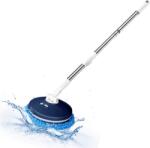 Dreamramp Mop electric rotativ fara fir cu cap 360° DreemRamp®, maner telescopic reglabil, ideal pentru curatarea, geamurilor, masinilor, usor de folosit si depozitat (AB0010)