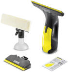 Kärcher Уред за почистване на прозорци Karcher WV 2 PREMIUM, 100 мл, Автономия 35 мин, До 105 м2, LED индикатор, Черен/Жълт (WV 2 PREMIUM)