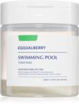 EQQUALBERRY Swimming Pool Toner Pads hámlasztó kendők hidratáló hatással 70 db