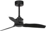 Faro Barcelona FARO 33424WT - Ventilator de tavan JUST FAN S, diametru 81 cm, negru, Wi-Fi Tuya + telecomandă (FA33424WT)
