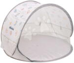 Beaba Cort de joacă din plastic pentru copii Breezy Anti UV Tent Clay Earth Beaba cu ventilație 360° și protecție împotriva nisipului și insectelor 120*85 cm, bej, cu model, de la 0-36 luni (BE930372)