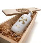 Bumbu Pachet Cadou Cutie Lemn Personalizata Lichior Bumbu Cream 15%, 0.7L