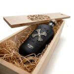 Bumbu Pachet Cadou Cutie Lemn Personalizata Rom Bumbu XO 40%, 0.7L