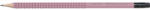 Faber-Castell Grafitceruza B, radíros háromszögletű GRIP 2001 Faber-Castell rózsa test (FC217237) - web24