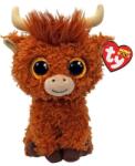 Ty Jucarie de plus TY Boos Alfie Vaca Maro de Munte, 15cm