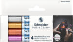 Schneider Marker metalic Schneider Paint-It 010 0, 8 mm 4 buc/set1 (PMK041)