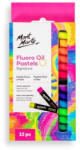 Mont Marte Pastel ulei fluoro Mont Marte 12 buc/set (SKR514)