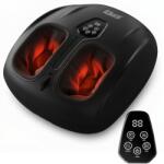 iHunt Aparat de masaj pentru picioare si talpi iHunt SPA FootRelax AirHeat, Reflexoterapie, Compresie cu perne de aer, Incalzire, Role masaj (Negru) Aparat de masaj