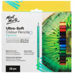 Mont Marte Creioane colorate ultra soft Mont Marte 18 buc/set (SKR519)