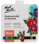 Mont Marte Pastel ulei in cutie metalica Mont Marte 24 buc/set (SKR513)