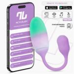 INTOYOU App Series NexEgg Vibrating Egg Double Silicone Layer App Lilac-Pistachio