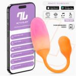 INTOYOU App Series NexEgg Vibrating Egg Double Silicone Layer App Orange-Pink