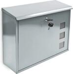 Caerus Capital Cutie postala cu 3 ferestre Argintiu 34.5 x 33 cm (10017419-46)